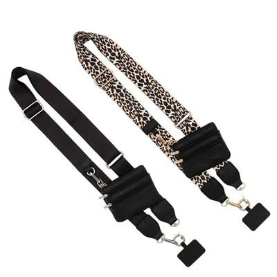 💖HOT SALE-49% OFF📱Crossbody Phone Strap with Zippered Pouch