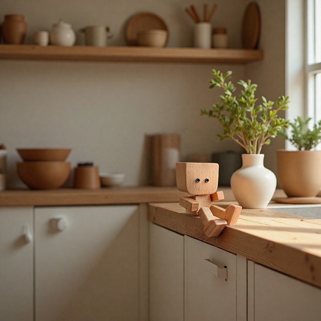 🎁Last Day 50% OFF🔥Handmade Charming Little Wooden Figure That Sways with 12PCS Magnetic Expressions