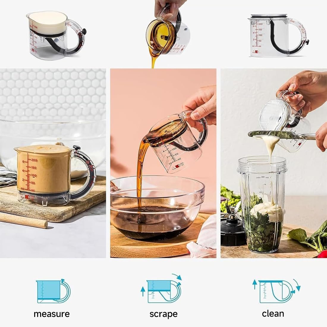 Last Day 49% OFF - 🔥All-in-one Adjustable Measuring Cup🥃