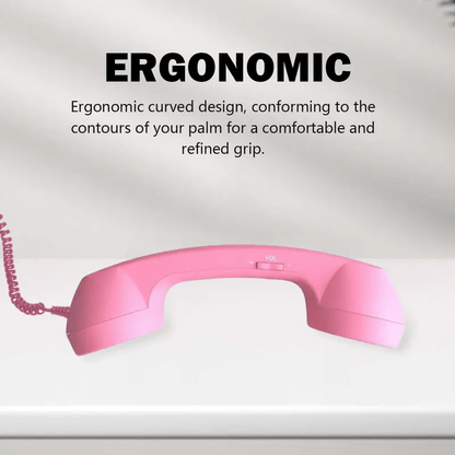 🔥Last Day 49% OFF-Retro Choice-Bluetooth Phone Handset, Wireless/Wired & USB Mobile Phone Receiver for Comfortable Calls
