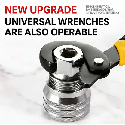 Multi-Function Universal Socket Wrench Tool -Universal Socket Tool for 3/8" Drive Ratchet Torque Wrench & Power Drill