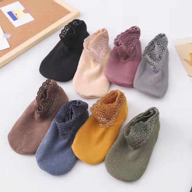 💖2025 Seasonal Promotion💖New Fashion Lace Warmer Socks (One size fit all)