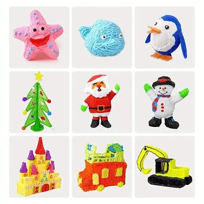 🏆CHRISTMAS SALE 49% OFF - NEW 3D Printing Pen 3d Pen Set for Kids Chidren Child's Birthday Christmas Creative DIY Gift LCD Display with PLA Filament
