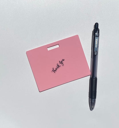 🩺Erasable Badge Note | Dual-Side Writable, Fade-Proof & No Blur (🖊Write. Wipe. Repeat.) 🎁Free Badge Clip Included📋