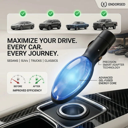 🚗Saves 75% on fuel consumption. — Plug-and-Play Fuel Saver: Drive Further, Improve Fuel Efficiency