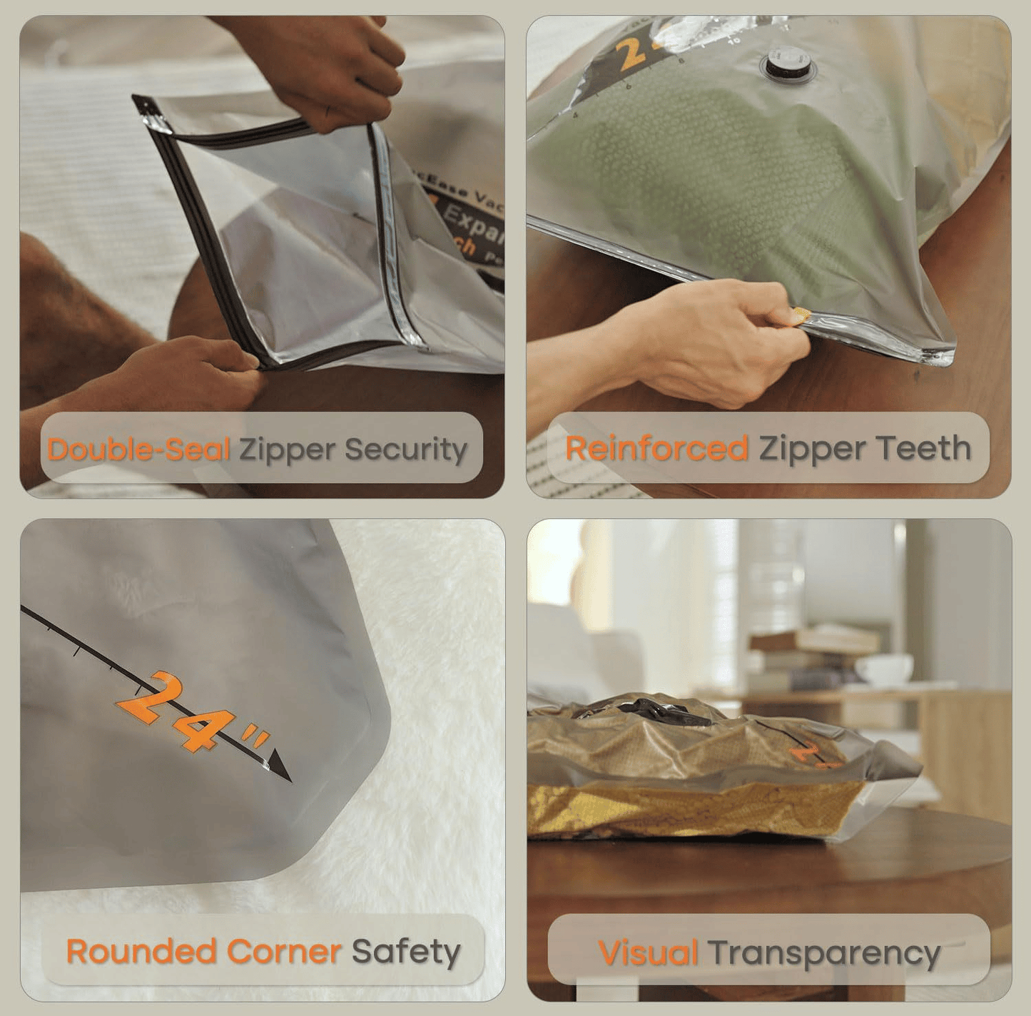 🔥Last Day 49% OFF👍Vacuum Compression Storage Bags with USB - Rechargeable Electric Pump - Ultra - Compact, Lightweight Space - Savers