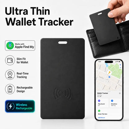 Smart Wallet Tracking Card, Global Positioning GPS Tracker