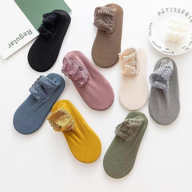 💖2025 Seasonal Promotion💖New Fashion Lace Warmer Socks (One size fit all)