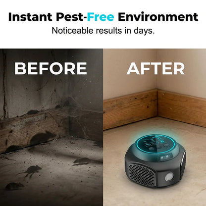 Flash Sale 60% OFF⭐High-Power Ultrasonic Pest Repeller - 600 Sq. Ft. Coverage Per Unit