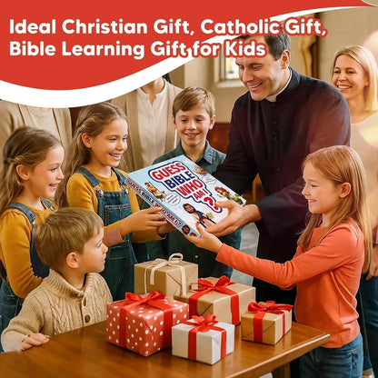 🔥LAST DAY SALE 49% OFF!?️Guess Bible Who Am I Board Games✝️
