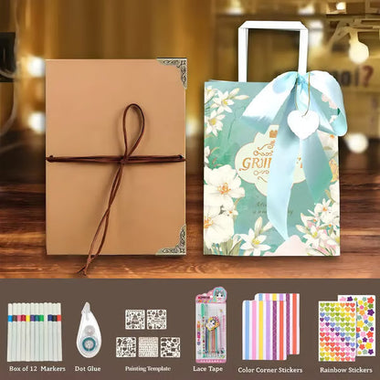 🔥Last Day 49% OFF-✨The Memory Keeper: 99+ Inch Accordion Scrapbook Album📚