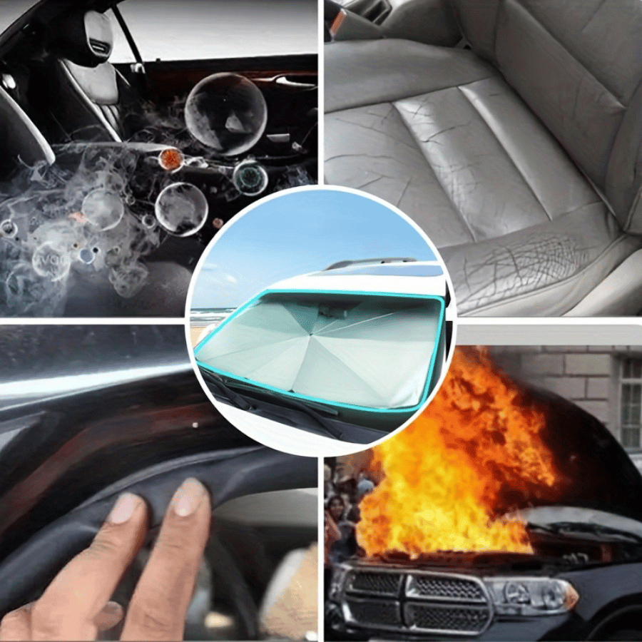 🌊2026 Summer Hot Sale-💥2026 Foldable Anti-UV Windshield Sunshade