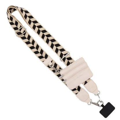 💖HOT SALE-49% OFF📱Crossbody Phone Strap with Zippered Pouch