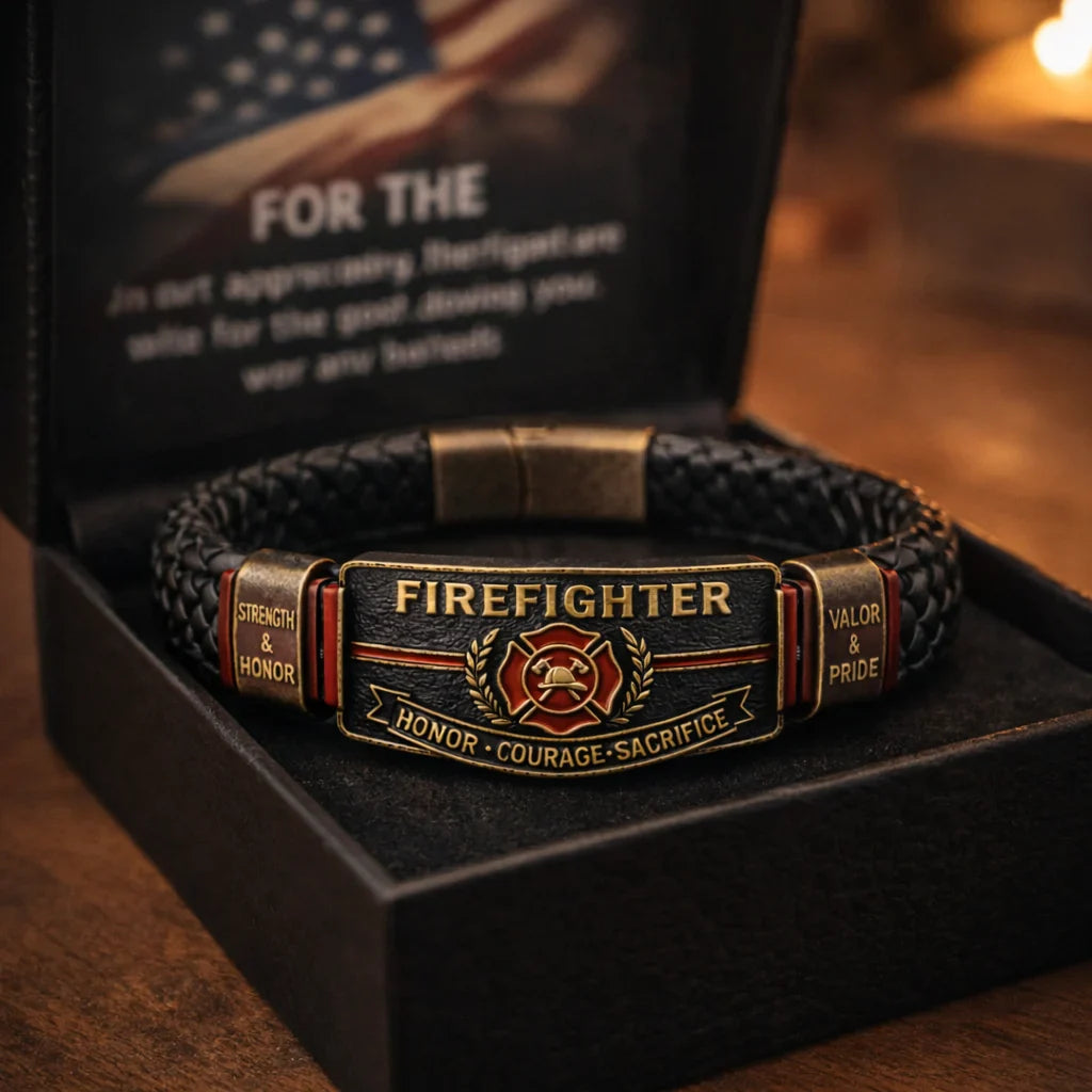 🏆Last Day Promo: 49% OFF - For Those Who Run In – Firefighter Bracelet -✈️ BUY 2 FREE SHIPPING