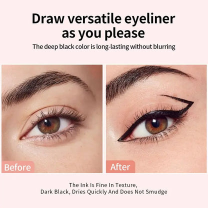 🔥LAST DAY SALE 49% OFF 🥇BUY 1 GET 1 FREE- New Foldable Eyeliner Stamp for Perfect Wings✨