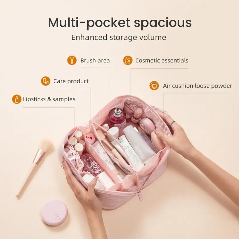 🔥Last Day Discount 49% Off-Travel Makeup Bag for Woman
