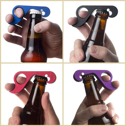 One-handed Bottle Opener