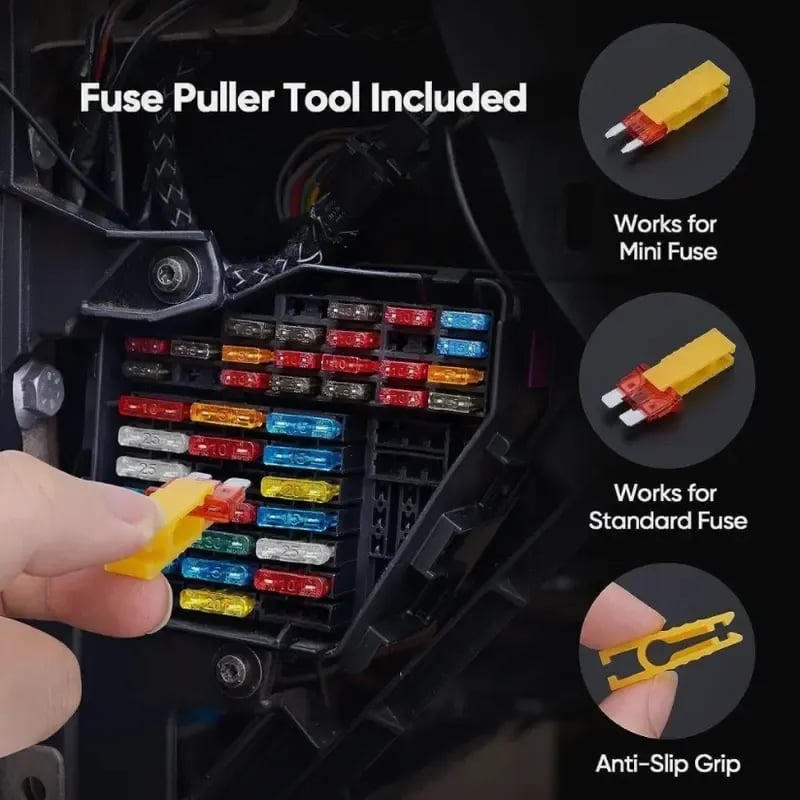 🔥 BIG SALE - 47% OFF🔥306 PCS & Car Blade Fuse Assortment Set