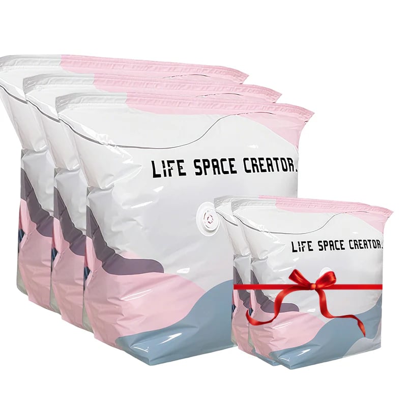 📦 Large-Capacity Vacuum Bags – No Pump Needed! 💨✨