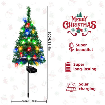 🎄4-in-1 Aurora Haven Outdoor LED Light (with 80 strawberry decorations)