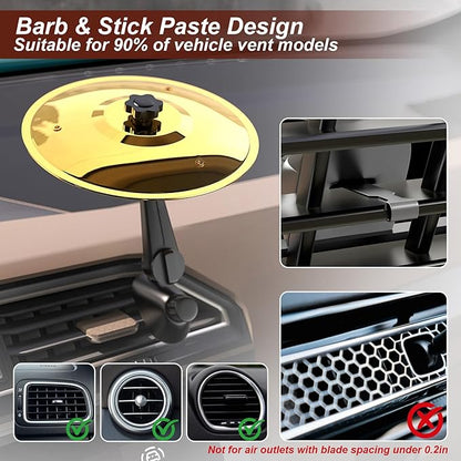 🔥Last Day 49% OFF🚗Car Cymbal-Air Vent Mini Drum Crash Cym
