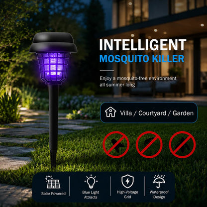 🏠Summer Essentials🦟Solar-Powered UV Mosquito Killer Lamp