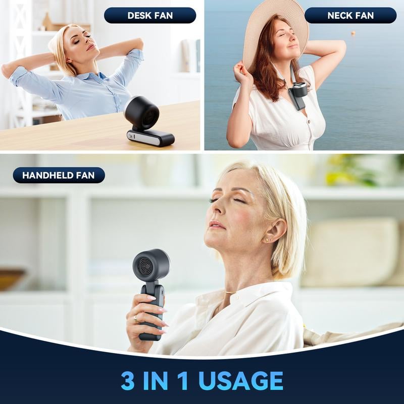 ☀️Summer Ourdoor essential  - Portable Handheld Turbo Fan