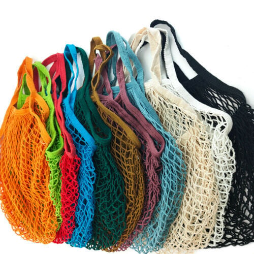 SAY NO TO PLASTIC♻️Eco-friendly Portable Mesh bag Shopping Net Bag