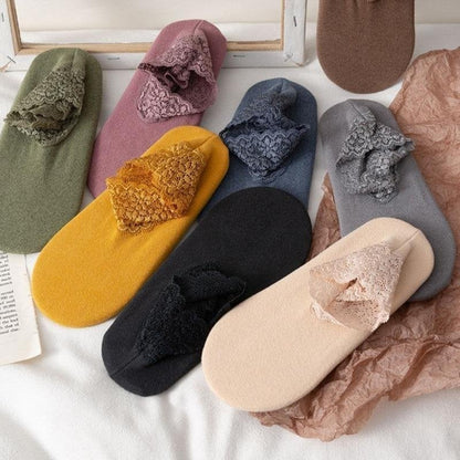 💖2025 Seasonal Promotion💖New Fashion Lace Warmer Socks (One size fit all)