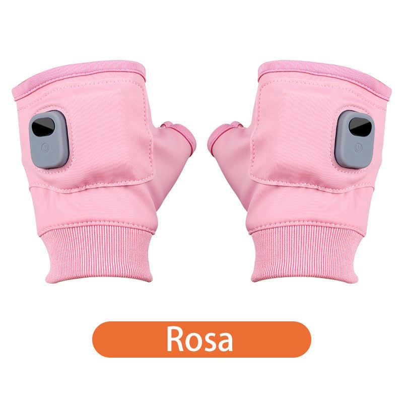 🔥Last Day 49% OFF💖✨Smart Thermostatic Heated Fingerless Gloves | Warm + Flexible + All-Day Cozy 🤗