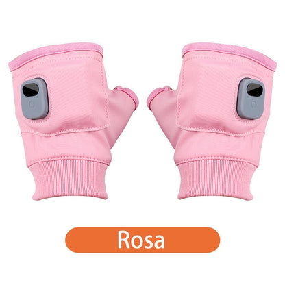 🔥Last Day 49% OFF💖✨Smart Thermostatic Heated Fingerless Gloves | Warm + Flexible + All-Day Cozy 🤗
