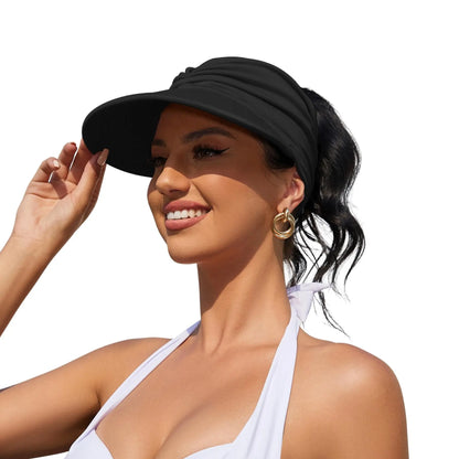 Women's UPF 50+ UV Protection Sun Visor Hat