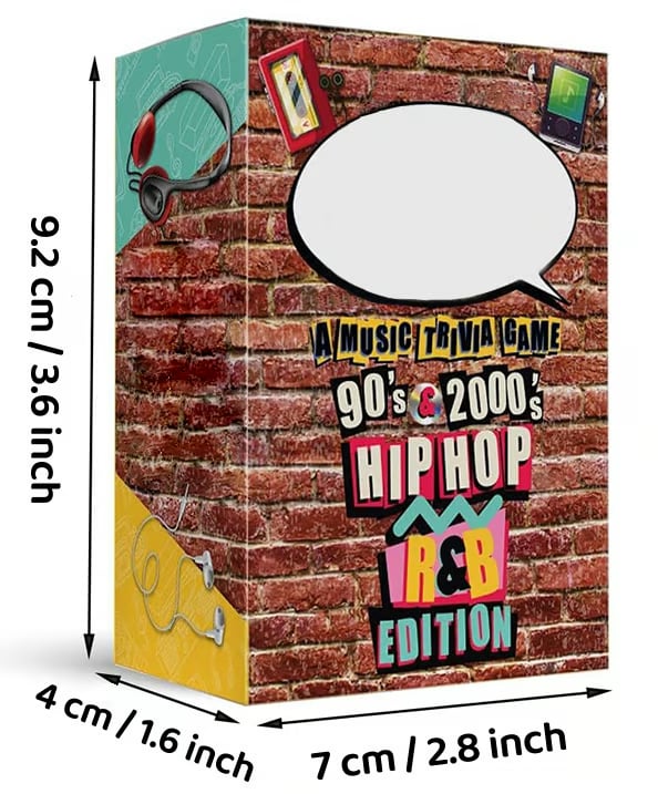 🔥Last Day 49% OFF🔥Lyrics Pop Quiz Pop Quiz 90s & 2000s Edition Music Trivia Game