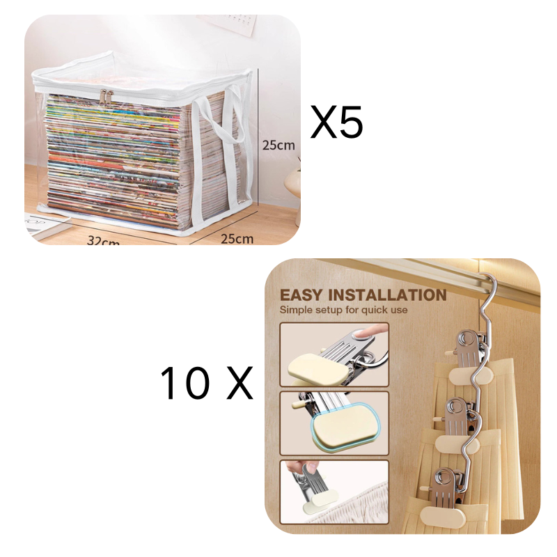 🔥Last Day 50% OFF📦Portable Large Heavy-Duty Thick Plastic Clear Storage Box with Hinged Lid | Home, Travel & Camping