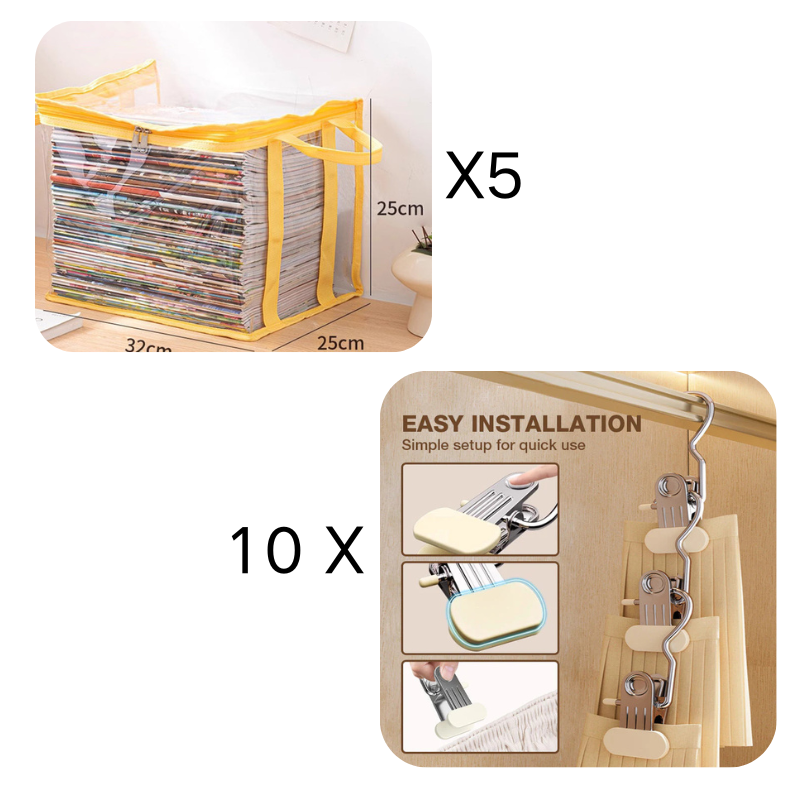 🔥Last Day 50% OFF📦Portable Large Heavy-Duty Thick Plastic Clear Storage Box with Hinged Lid | Home, Travel & Camping