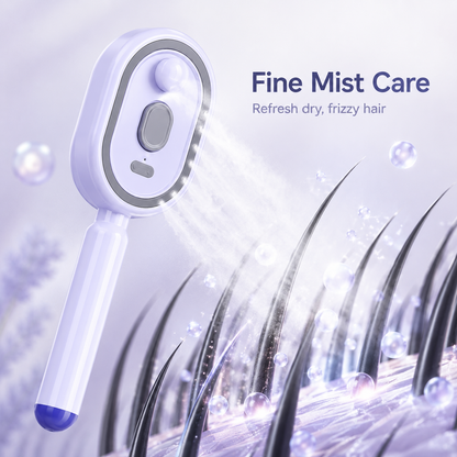 Electric Mist-Spraying Massage Cushion Brush