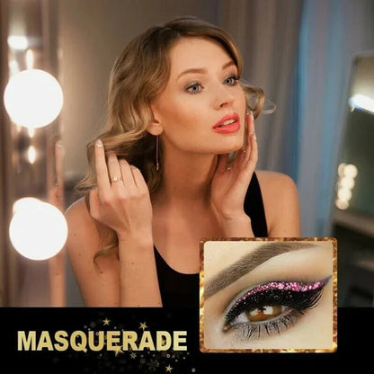 ✨Shiny waterproof reusable eyeliner stickers double eyelid stickers