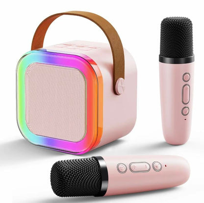 🔥Last Day 49% OFF-Fall Portable Wireless Karaoke Speaker with 2 wireless Microphone