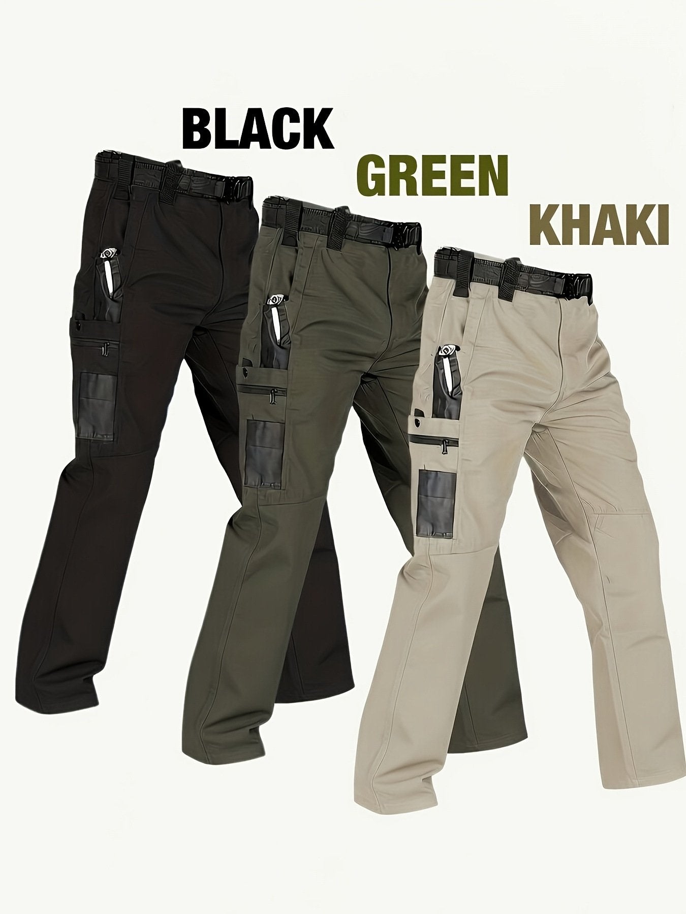 Men’s Multi-Pocket Tactical Work Pants