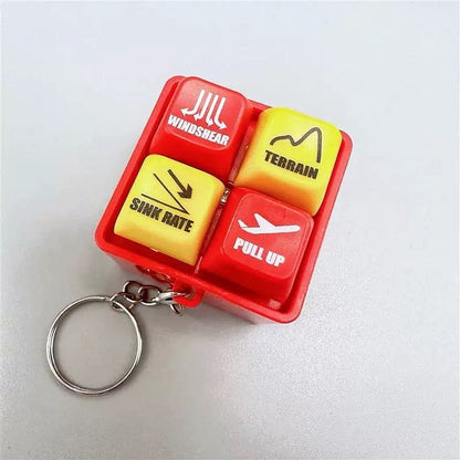 ✈Pilot Alert Keychain – EGPWS Sound Simulator | Authentic for the Aviation Fans