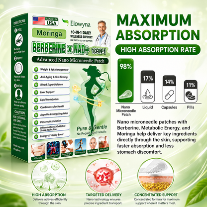 𝐄𝐥𝐨𝐰𝐲𝐧𝐚® 𝐎𝐟𝐟𝐢𝐜𝐢𝐚𝐥 𝐔𝐒 𝐒𝐭𝐨𝐫𝐞 🇺🇸 | 🧑‍⚕️🩺 𝐌𝐨𝐫𝐢𝐧𝐠𝐚 · 𝐁𝐞𝐫𝐛𝐞𝐫𝐢𝐧𝐞 × 𝐍𝐀𝐃+ 𝟏𝟎-𝐢𝐧-𝟏 𝐀𝐝𝐯𝐚𝐧𝐜𝐞𝐝 𝐍𝐚𝐧𝐨 𝐌𝐢𝐜𝐫𝐨𝐧𝐞𝐞𝐝𝐥𝐞 𝐏𝐚𝐭𝐜𝐡 — 𝐎𝐧𝐜𝐞 𝐃𝐚𝐢𝐥𝐲, 𝐕𝐢𝐬𝐢𝐛𝐥𝐞 𝐒𝐮𝐩𝐩𝐨𝐫𝐭 𝐢𝐧 𝟕 𝐃𝐚𝐲𝐬