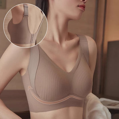 🎁Last Day Buy 1 Get 1 Free🔥Women's Ribbed Adjustable Wireless Bra