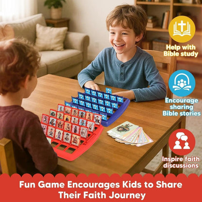 🔥LAST DAY SALE 49% OFF!?️Guess Bible Who Am I Board Games✝️