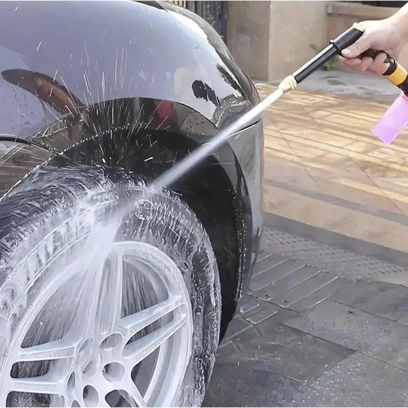 [FathersDayGift]Portable High Pressure Water Sprayer, Adjustable Garden Hose Nozzle Sprayer, Car Washing & Maintenance Tool, Pet Cleaning Tool & Dealsforyoudays