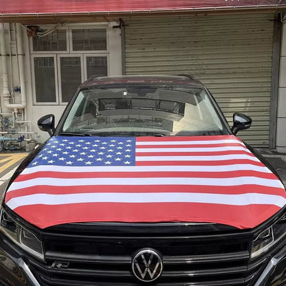 Sale: 49% OFF-American Flag Car Hood Cover Universal Size