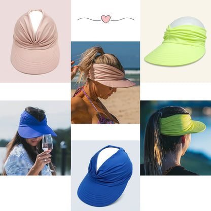 Women's UPF 50+ UV Protection Sun Visor Hat