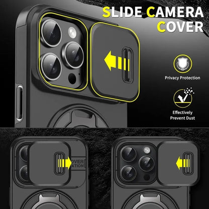📱IPhone Case with Sliding Camera Cover for iPhone 16 15 14 13 12 Pro Max