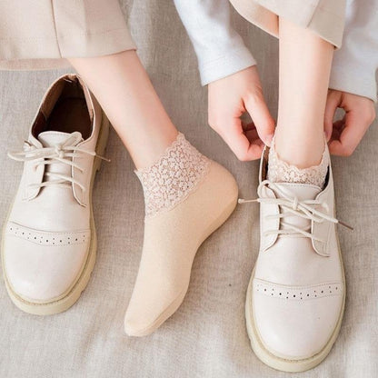 💖2025 Seasonal Promotion💖New Fashion Lace Warmer Socks (One size fit all)