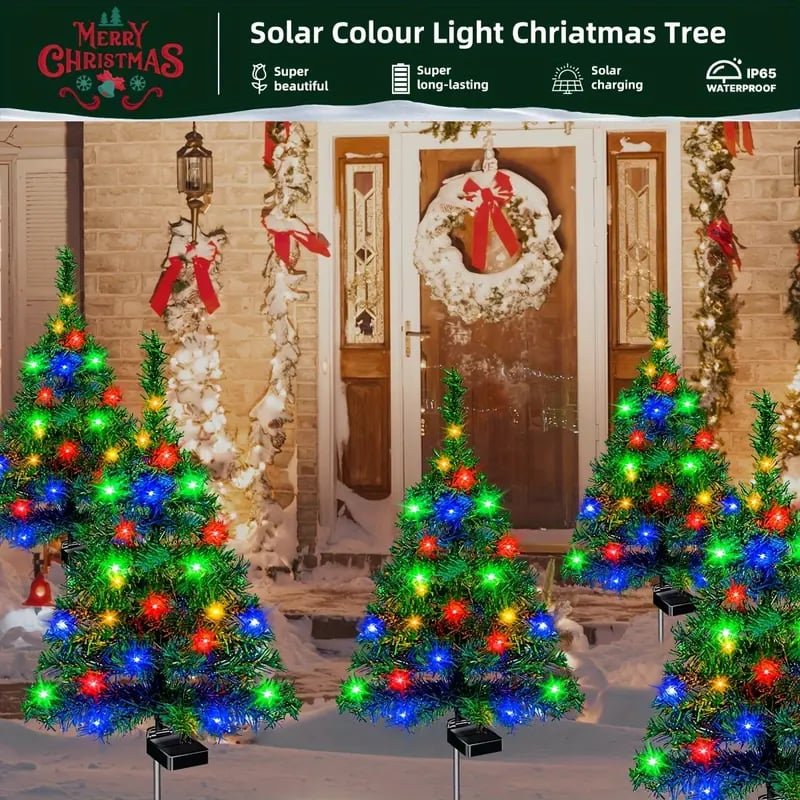 49% OFF This Week Promotions🎉🎉Solar Christmas tree lights