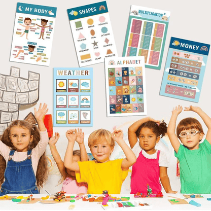 🔥Hot Sale 49% OFF🔥16 Boho Educational Posters for Toddlers